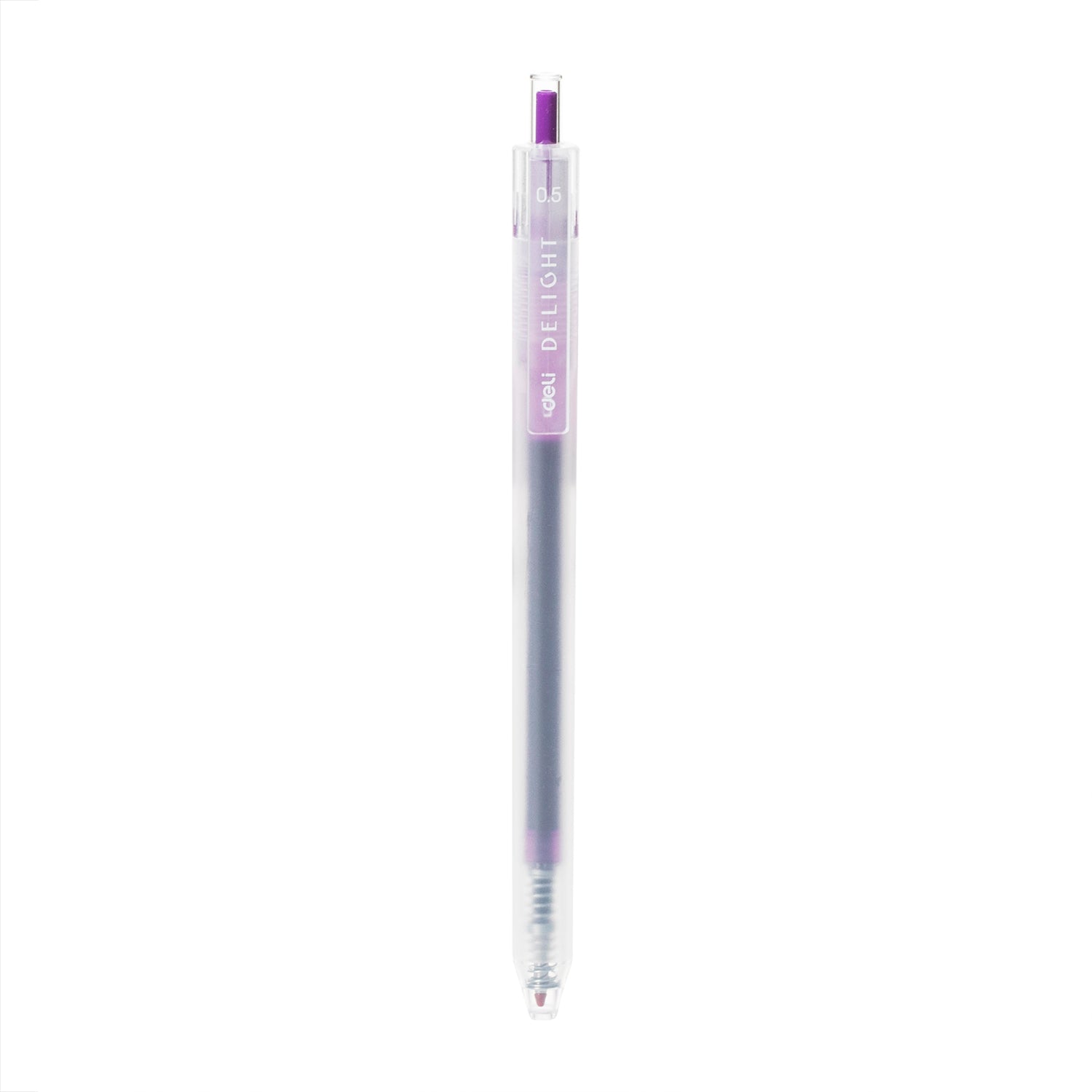 PIX CU GEL CU MECANISM 0.5MM MOV DELIGHT DELI PIX CU GEL CU MECANISM 0.5MM MOV DELIGHT DELI